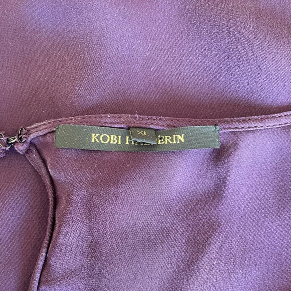 Kobi Halperin Silk Bell Sleeved Blouse - Picture 4 of 6